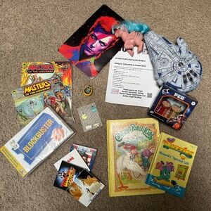 Retro 1980's Memorabilia Set